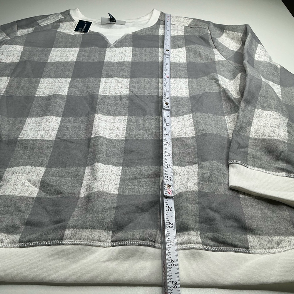 Karen Scott Pullover Table Essential Gray White W… - image 6